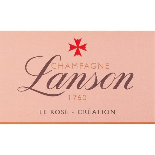 Lanson Le Rosé Label rosé champagne 37.5cl - British product