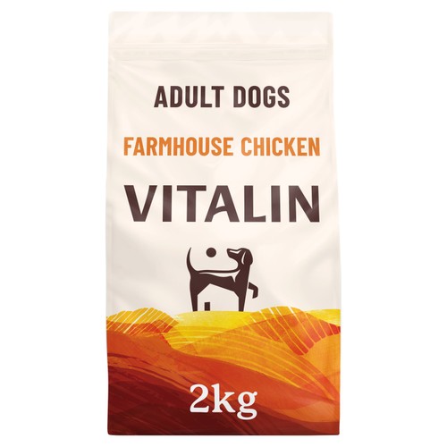 Vitalin dry dog food Farmhouse Chicken 2kg (British brand)