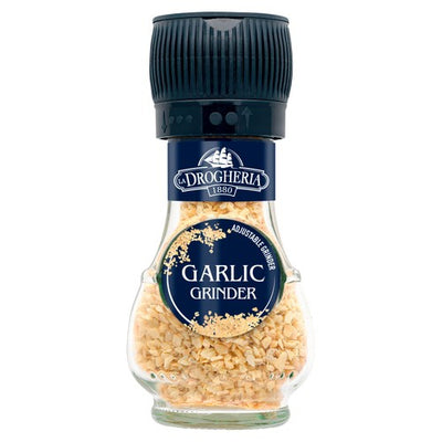 M&S La Drogheria Garlic Granule Mill Adjustable Grinder Garlic Seasoning 50g- Buy online at McGrocer