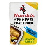 Nando's Lemon & Herb Peri Peri Marinade 120g, imported from the UK