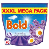 Bold 3in1 Pods Washing Capsules Lavender & Camomile 70 Washes