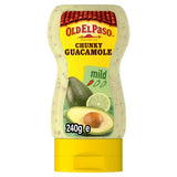 Old El Paso Squeezy Chunky Guacamole 240g, imported from the UK