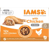 Iams Delights Kitten Chicken in Gravy Multipack