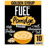 FUEL 10K Golden Syrup Protein Porridge Oat Cereal Sachets