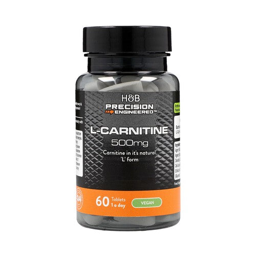 HB Precision Engineered L-Carnitine 500mg Vegan Tablets