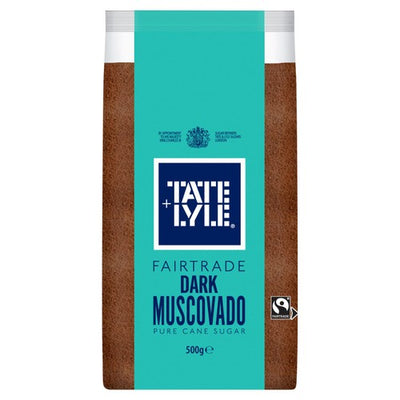 M&S Tate & Lyle Fairtrade Dark Muscovado Cane Sugar 500g- Buy online at McGrocer