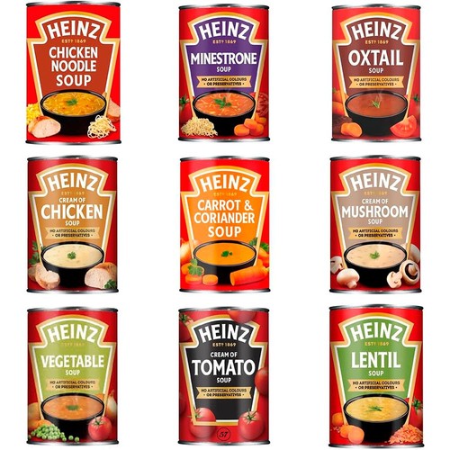 Heinz Mulligatawny soup 400g, imported from the UK