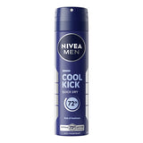 Nivea Men Cool Kick Anti-perspirant Spray 150ml, imported from the UK