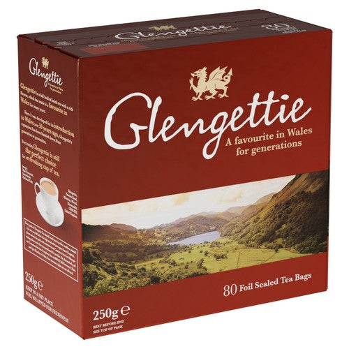 Typhoo Glengettie Tea 80 bags, UK version