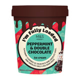M&S Fully Loaded Peppermint & Double Chocolate Ice Cream