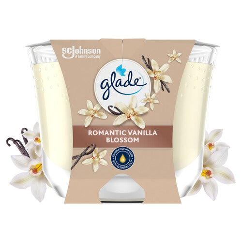 Glade Large Scented Candle, Vanilla