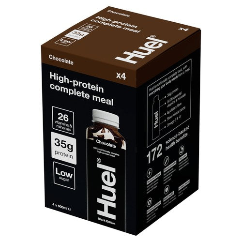 Huel Black Edition RTD chocolate multipack - British product