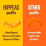 Hippeas Take It Cheesy chickpea puffs 78g, UK version