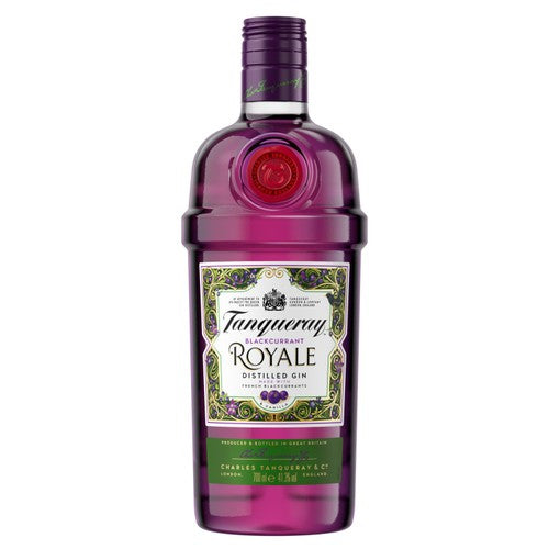 Tanqueray Blackcurrant Royale gin 70cl (British brand)