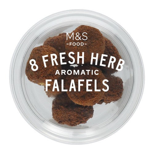 M&S Aromatic Fresh Herb Falafels 160g, imported from the UK
