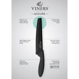 Viners Assure 4 piece knife set (British brand)