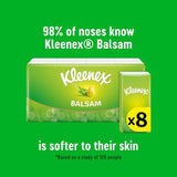 Kleenex Balsam tissues pocket pack, UK version