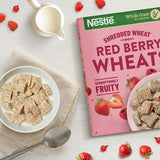 Nestle Shredded Wheat Bitesize Red Berry Wheats cereal 450g (British brand)