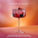 AQUA GLOW Berry Crush collagen drink 250ml, UK version