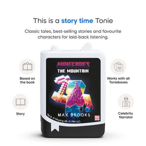 Tonies Minecraft The Mountain audiobook tonie (British brand)