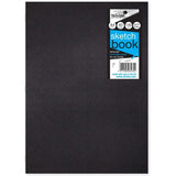 Sinclairs Silvine A4 Portrait sketchbook 40 pages 140gsm paper (British brand)