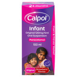 Calpol Infant Oral Suspension Strawberry 100ml - British product