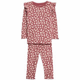 M&S Leopard Jersey Outfit, 12-18 Months, Pink