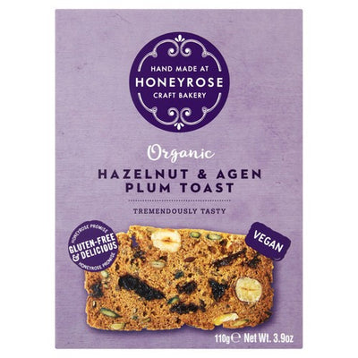 M&S Organic Gluten-Free Hazelnut and Plum Twice-Baked Toasts- Buy online at McGrocer