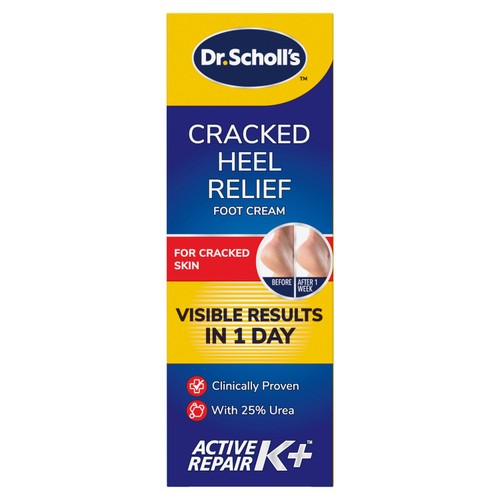 Scholl Cracked Heel Repair Cream 60ml (British brand)