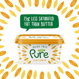 Pure Dairy Free Sunflower Spread 500g, imported from the UK