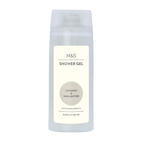 M&S shower gel coconut & shea butter 250ml, imported from the UK