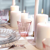 Duralex Picardie Pink Glass Tumbler Set 250ml