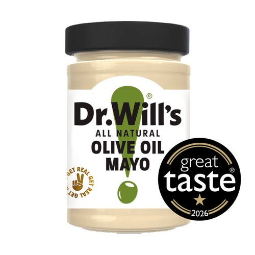 Dr Will's all natural olive oil mayonnaise - British product