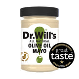 Dr Will's all natural olive oil mayonnaise - British product