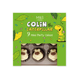 M&S 9 Mini Colin the Caterpillar Party Cakes