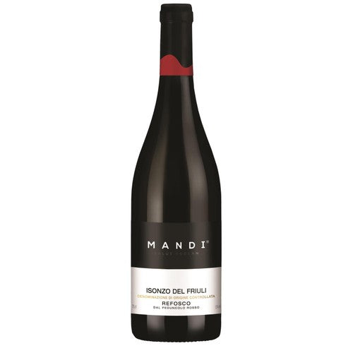 Mandi Refosco del Fruili DOC red wine 75cl, imported from the UK