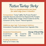 Lily's Kitchen Christmas Festive Turkey Jerky for Dogs