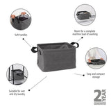 Brabantia Black Foldable Laundry Basket 35 Litre - British product