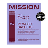 MISSION Sleep Rooibos Powder Sachets with Turmeric  Lavender