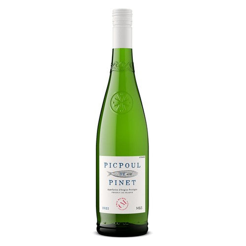 M&S Picpoul de Pinet white wine 75cl, imported from the UK