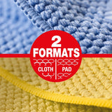Spontex Microfibre Kitchen Kit 2-pack cleaning cloths (British brand)