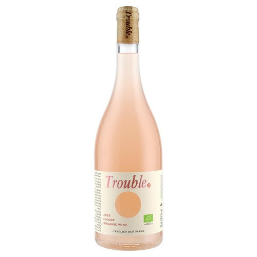 M&S Trouble Cloudy Organic Rosé wine, imported from the UK