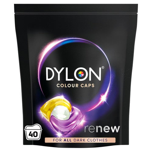 Dylon dark laundry detergent caps 40 caps - British product