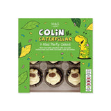 M&S mini Colin the Caterpillar chocolate cupcakes 460g, imported from the UK