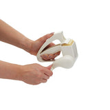 KitchenCraft Plastic Rotary Grater Mill with Three Blades, Display Boxed