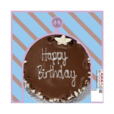 M&S M&S Extremely Chocolatey Birthday Cake Chocolate Sponge 800g- Buy online at McGrocer