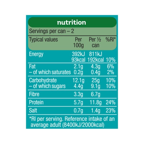 Heinz Plant-Based Beanz & Sausages baked beans 415g, UK version