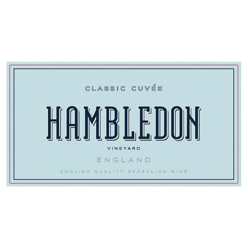 Hambledon Classic Cuvee Brut NV sparkling wine 75cl, UK version