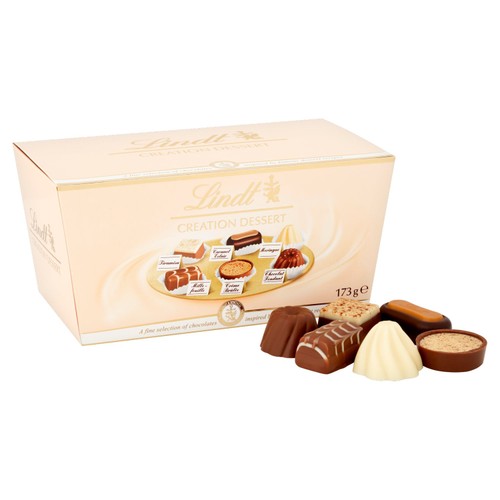 Lindt Creation Dessert Assortment chocolate box 173g, UK version