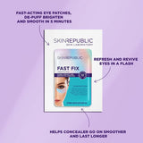 Skin Republic Fast Fix 5 Minute Under Eye Mask x 2 Pairs